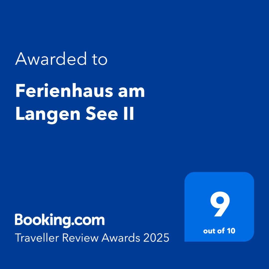 Ferienhaus am Langen See II Heidesee Exterior foto